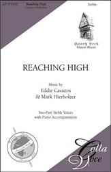 Reaching High Two-Part choral sheet music cover